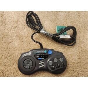InterAct SG ProPad 6 Button Turbo Controller Sega Genesis